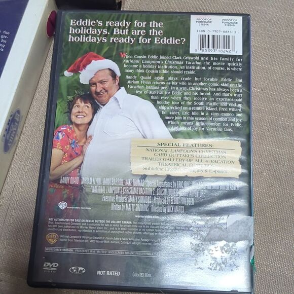 National Lampoons Vacation Trilogy Box Set VHS & DVD Chevy Chase, C-Vaca 2 - Picture 9 of 11
